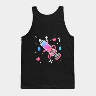 Kawaii Aesthetic Syringe Tank Top